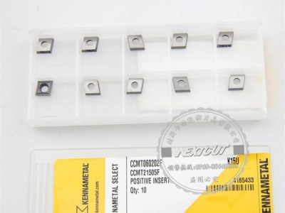 美国肯纳车刀片 CCMT060202F K15U不锈钢高温合金加工镗刀片图2