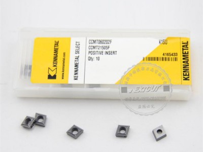美国肯纳车刀片 CCMT060202F K15U不锈钢高温合金加工镗刀片图1