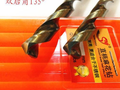 HSS6542高速钢直柄麻花钻 M2不锈钢钻头 角铁板钻孔1-13mm图3
