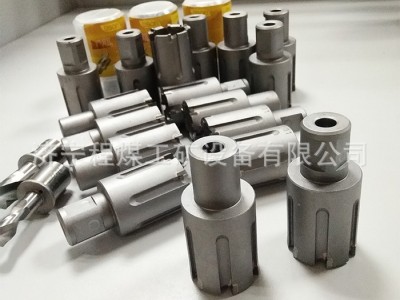 砖头钢管圆柱钻头钢轨空心钻头高速钢钻 硬质合金轨道钻头扩孔钻图1