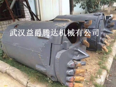 旋挖扩孔钻头  截齿筒钻 益爵 厂家定制图2