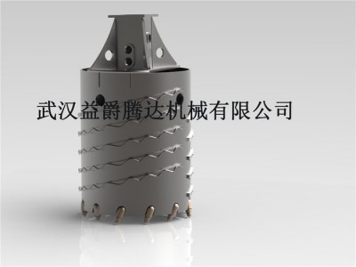 旋挖扩孔钻头  截齿筒钻 益爵 厂家定制图3