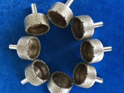 科美Φ22 烧结孔钻 陶瓷专用孔钻产品 青铜烧结结合剂 带柄孔钻 扩孔钻头图3