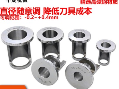 HSYABC   EC-20-25 U钻偏心套 车床用偏心套 快速快换微调变径油路刀套车床专用偏心套 油路刀柄偏心套图3