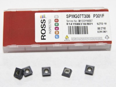 ROSS模具铣刀片 SPMG07T308DT P301 快速钻暴力钻U钻通用刀片图2