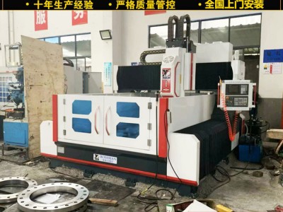 厂家专业定制深孔钻深孔加工异型件专用机床 法兰高速数控钻床图7