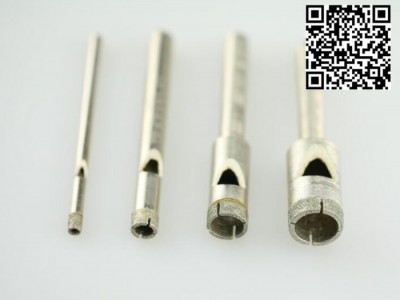 曼德MDR-12标准硬质合金深孔钻头玻璃玉石水晶等材质打孔用金刚石钻头图4