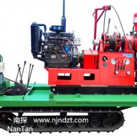 南探牌LP-8T-01型深孔钻机履带底盘及人字形钻塔、履带钻机、液压履带底盘