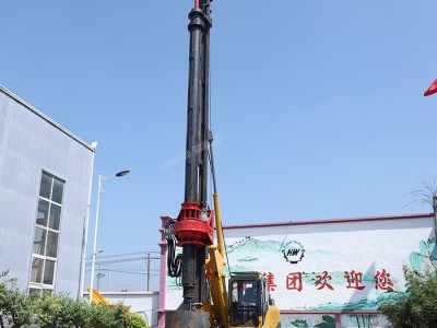 恒旺深孔钻机 定制小型机锁旋挖钻机 工程用可打深孔旋挖钻孔机 旋挖打孔机图2