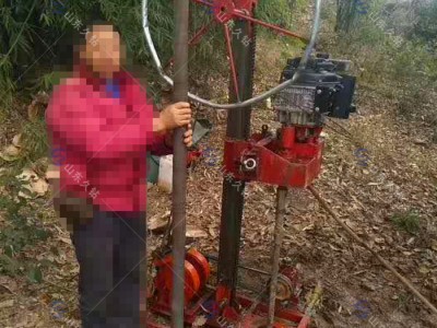 小型深孔钻机 50米地质取样便携式小型钻孔机 岩心钻机图8