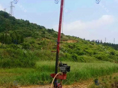 小型深孔钻机 50米地质取样便携式小型钻孔机 岩心钻机图1