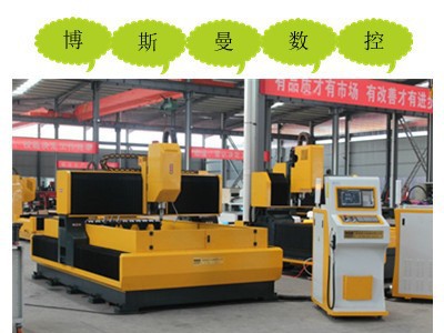 **可定制博斯曼数控钻铣床重型2020 高速数控钻铣床深孔钻龙门钻铣床不锈钢钻孔机硬质型材钻孔机大孔径法兰钻铣床图7