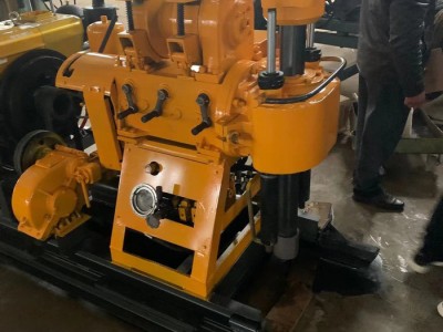 恒宣供应xy-200型地质勘探钻机液压机械钻机  大孔径液压中深孔钻机钻进动力强劲  工程勘探能手图7