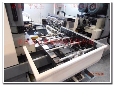 深孔钻，枪钻，四工位，齿轮轴自动上下料，陕西金石机械图2