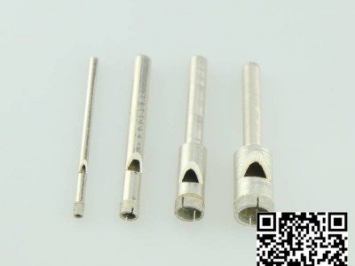 曼德MDR-12 金刚石工具标准硬质合金 深孔钻头水钻机支架玻璃玉石水晶等材质金刚石刀具 打孔用金刚石钻头图4
