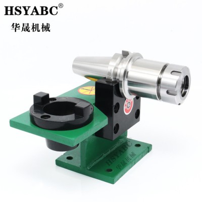 HSYABC   BT50 加硬CNC加工中心锁刀座 锁刀座BT50 刀柄锁刀架BT50卸刀座装刀架 华晟机械可加工定做图2