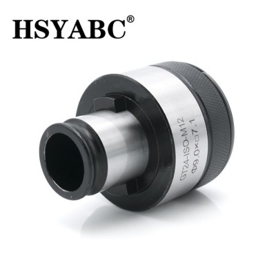 HSYABC   GT24攻丝夹头   国标日标GT24丝锥夹筒  攻丝机台钻磁座钻摇臂钻夹头 M6过载保护丝锥夹头图4