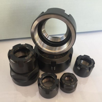 ER螺帽六角 螺母 压帽 精密 螺帽ER11ER20ER16ER3240A型M型UM型雕刻机刀柄用螺帽图1