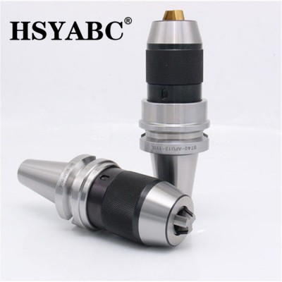 HSYABC  BT40-APU08一体式钻夹头 APU一体钻夹头 CNC加工中心自紧钻夹头图2