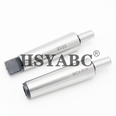 HSYABC MT5-B22连接杆  莫氏锥柄连接杆 钻夹头接杆套钻连接杆  莫氏扁尾MT5-B22 攻丝夹头连接杆图1