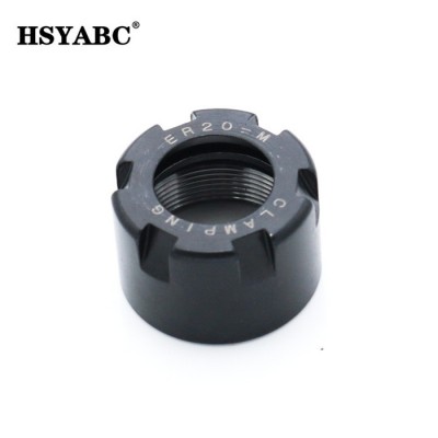 HSYABC  ER20M 螺帽  高精ER螺母  M型螺母 加工中心螺帽  华晟数控可加工定做图3