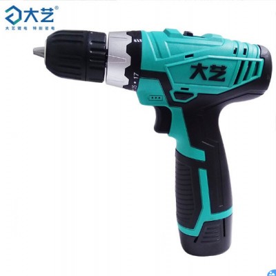 大艺 1008 16V 2000mAh双速双电充电电钻锂电钻 10mm钻夹头 大艺电动工具图1