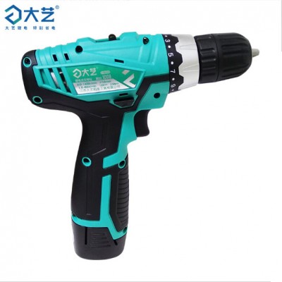 大艺 1008 16V 2000mAh双速双电充电电钻锂电钻 10mm钻夹头 大艺电动工具图2