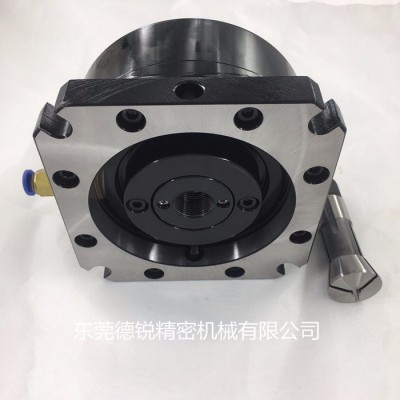 台湾朝铨JAS-5C-PL精密型气压立式筒夹夹头（后拉式） 高精度钻床/铣床图3