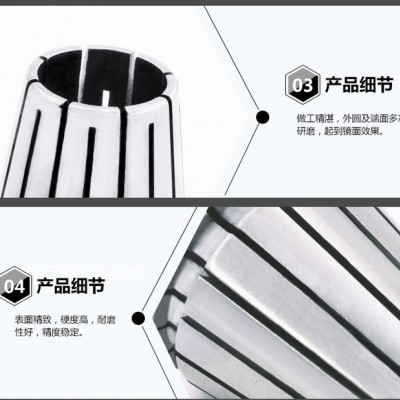 CNC高精度ER弹性筒夹刀柄BT40-ER25/ER32-70L/100 BT40-ER32-100L图3