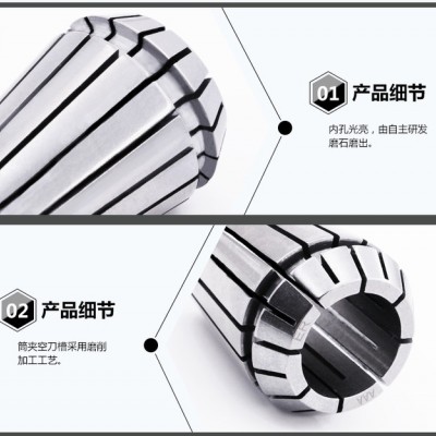 CNC高精度ER弹性筒夹刀柄BT40-ER25/ER32-70L/100 BT40-ER32-100L图1