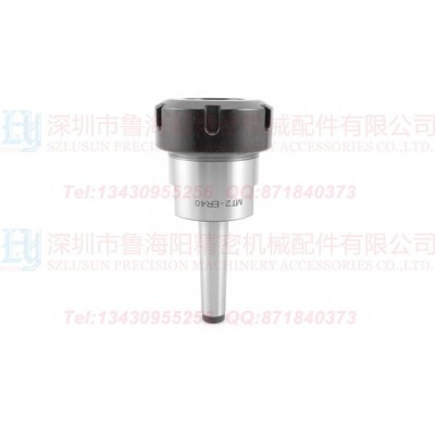 **莫氏2号数控刀柄MTB2-ER40后拉式锥柄 ER40弹性筒夹刀图3