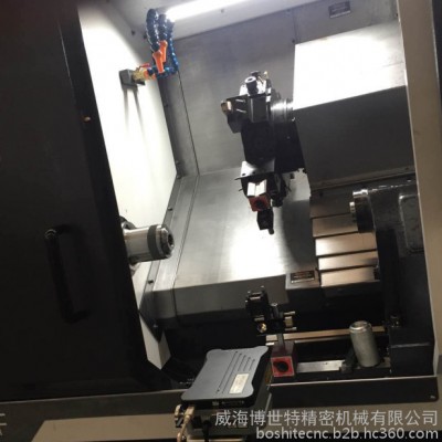 博世特数控车床刀塔机厂家BST-46DF刀塔数控车床 专业的高速精密数控车床制造商 数控车床自动上下料图2