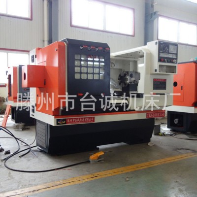 台诚CK6160*750 数控车床生产销售数控车床CK6160×750  CAK6085液压数控车床8工位刀塔车图1