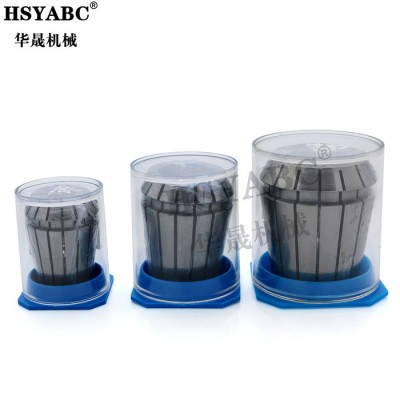 HSYABC  ER32-6mm夹头ER32筒夹嗦咀 弹簧筒夹 ER32-6mm高精度弹性夹头 加工中心高精ER32夹头图1