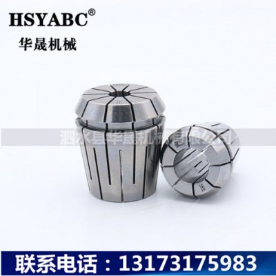 HSYABC  ER25止水夹头（3-16mm）止水夹头 高精度止水筒夹 内出水筒夹 通水弹簧嗦嘴ER25中心出水夹头图1
