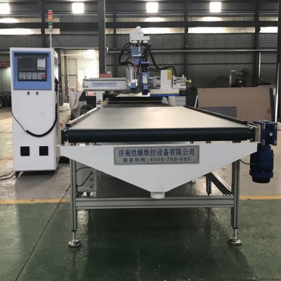 山东胜雕数控 SD-1325HD 圆盘换刀加工中心 伺服刀库 开料机 雕刻机 板式家具生产线 全新设备 性能稳定图1