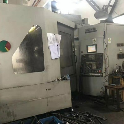 机械厂急售二手【韩国起亚KH63G卧式加工中心】40把刀库二手卧加图6
