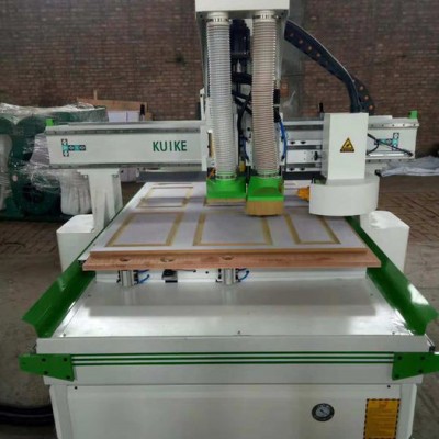 刀库加排钻包加工中心板式家具下料机橱柜衣柜雕刻机开料机河北奎科图2