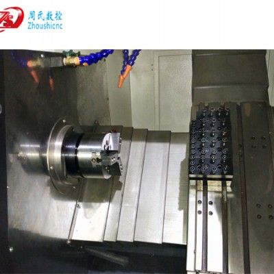 周氏数控 刀塔尾顶机CK6136图3