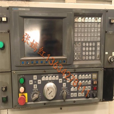 斜床身双刀塔数控车okuma simul torn Lu300图1
