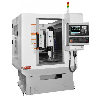 DA-750DD 直排刀库机  双头刀库精雕机图1