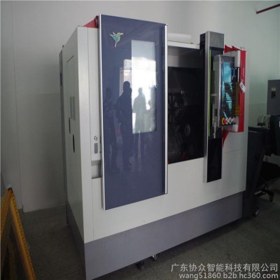 广东协众** i5T3.3智能车床斜床身刀塔数控伺服刀架车床沈阳通用型智能机床图5