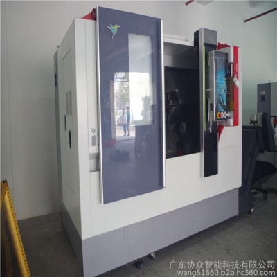广东协众** i5T3.3智能车床斜床身刀塔数控伺服刀架车床沈阳通用型智能机床图1