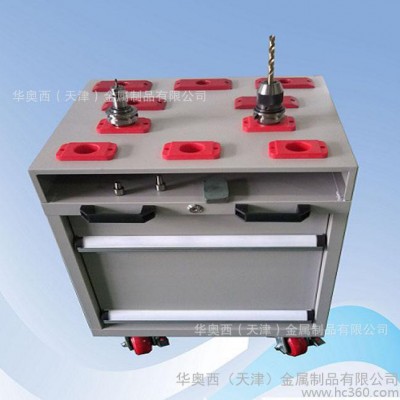 天津直销车间专用BT40刀具车/刀具柜/刀具架专业定做图2