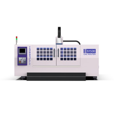 轻型小幅面铝铜板材龙门加工中心S1530 带刀库精密工程塑料雕刻机图2