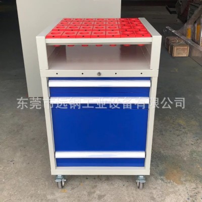 远钢数控刀具车 移动刀柄柜双面刀具架 加工中心刀柄管理车柜图1