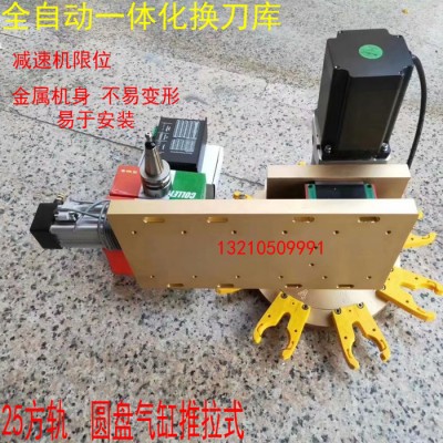 3赢合 工厂直供批发数控雕刻机自动换刀库木工加工中心圆盘伺服换刀库 CNC自动换刀盘图7