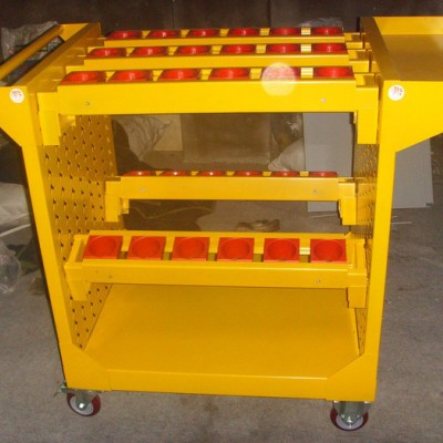 上海非快厂家**仓储设备刀具柜 供维修车间 汽修专用刀具车 刀具柜刀具架 BT HSK刀套可选图5