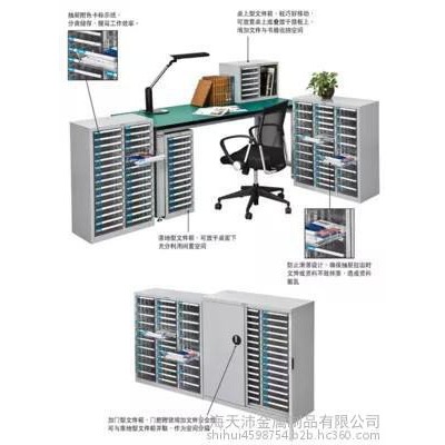 上海**天钢文件柜双开门20抽屉文件整理柜 刀具柜 螺丝柜图3