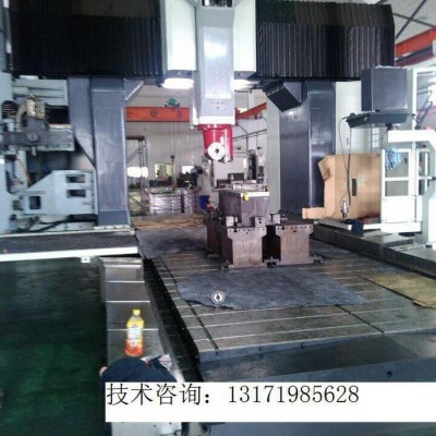 北京龙门铣床 武汉龙门铣床改造 数控龙门铣床 数控龙门钻铣床  龙门加工中心 加工中心厂家 HXK4020 台湾首轮刀库图5